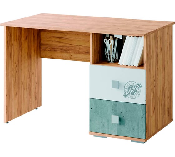 Изображение товара Стол письменный Арника Тренд ПС-02, крафт/бетон 00-00130902