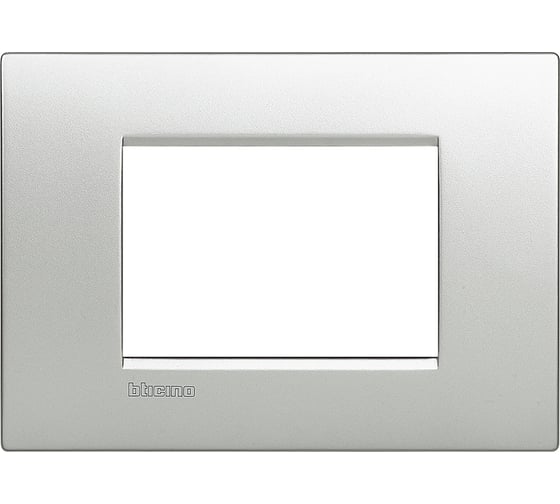 Изображение товара Рамка Bticino Livinglight AIR 3 модуля Алюминий LNC4803TE