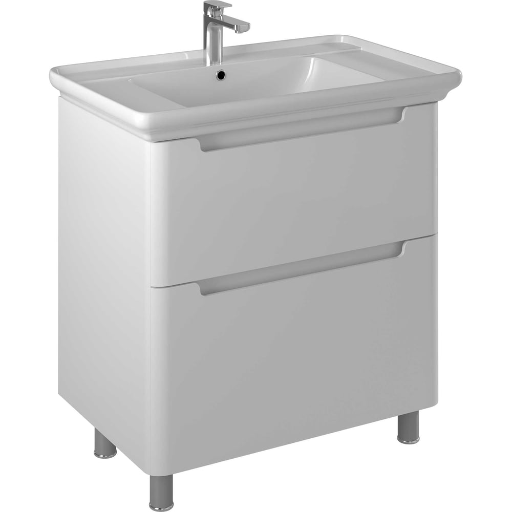 Изображение товара Тумба BRIZ Альби т8-85, из ДСП и МДФ, ум. Дуглас 235 03-08085-14 00 БЕЛ