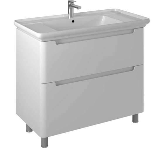 Изображение товара Тумба BRIZ Альби т8-105, из ДСП и МДФ, ум. Дуглас 235 03-08105-14 00 БЕЛ