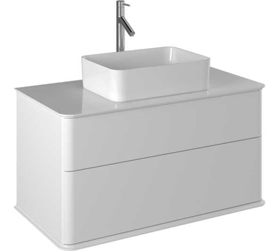 Изображение товара Тумба консольная PRATO из ДСП и МДФ Рим т18-100 233 03-18100-00 00 БЕЛ