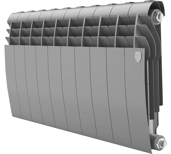 Изображение товара Радиатор ROYAL THERMO BiLiner 350/Silver Satin - 10 секций НС-1197126