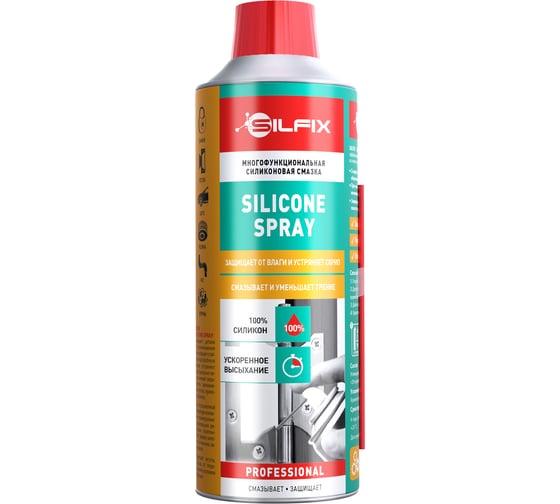 Изображение товара Многофункциональная силиконовая смазка Silfix 450 мл SilFix_SlS