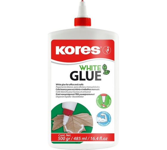 Изображение товара Клей Kores ПВА 500г, без растворителей 1013205