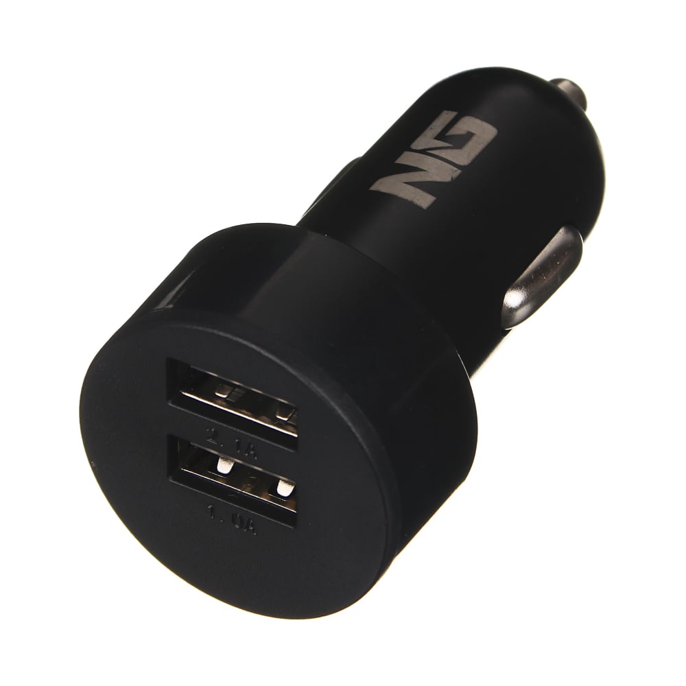 Устройство зарядное автомобильное NEW GALAXY NG 2xUSB, 2А, 12/24В, пластик 738-016