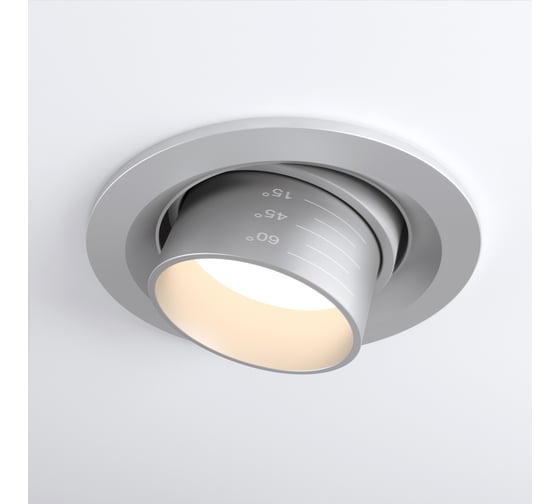 Изображение товара Встраиваемый светильник Elektrostandard 9920 LED, 15W, 4200K, серебро a052479