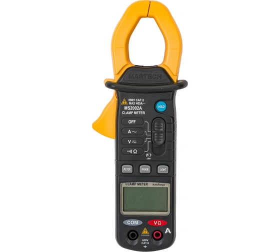 Изображение товара Токоизмерительные цифровые клещи Mastech MS2002A ACA 00-00004966