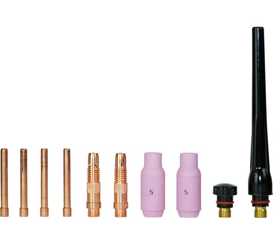 Изображение товара Набор комплектующих 10 предметов для TIG17/18/26 FOXWELD 3494