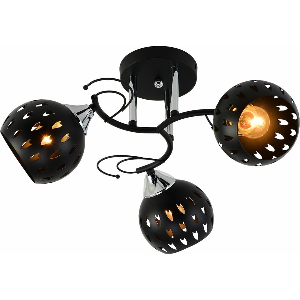 Изображение товара Потолочный светильник Reluce 01314-0.3-03 BK+CR