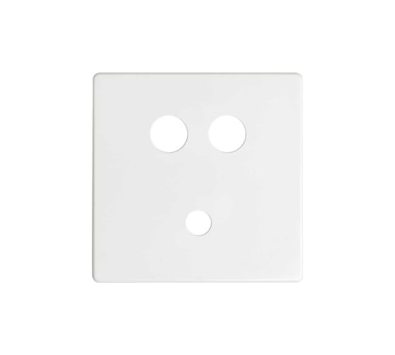 Изображение товара Накладка для коннектора Simon мини-джек + 2RCA, S82, S82N, S82 Detail, белый 8201092-030