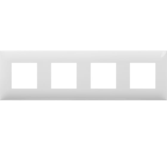 Изображение товара Рамка DKC Avanti, Белое облако, 4 поста 8 модулей 1 шт 4400908DIY