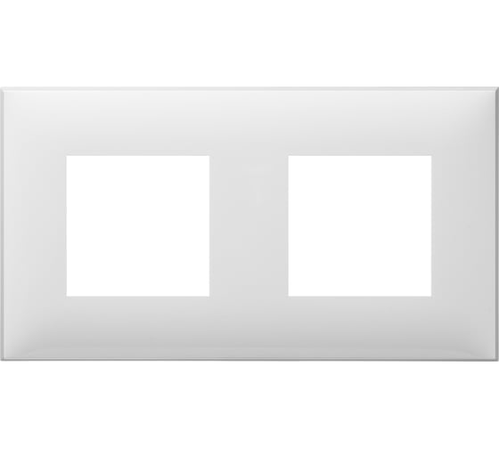 Изображение товара Рамка DKC Avanti, Белое облако, 2 поста 4 модуля 1 шт 4400904DIY