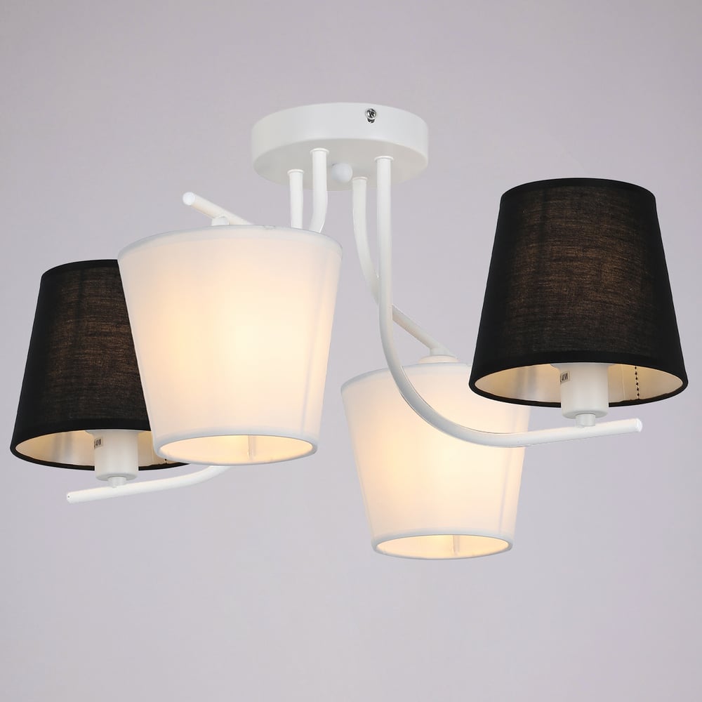 Изображение товара Потолочная люстра ILLUMICO IL8135-4COU-79 WH Base - стильный интерьер