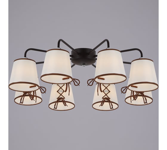 Изображение товара Потолочная люстра ILLUMICO IL6103-8COU-79 CF CR Clara