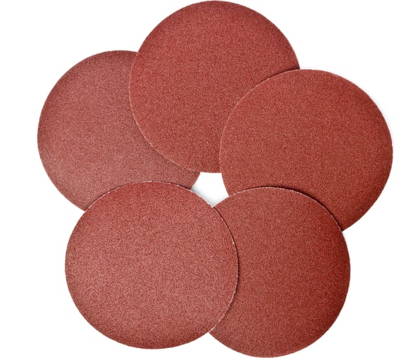 Изображение товара Самоклеящиеся шлифлист REDVERG без отверстий 125мм Р100 5шт 920691 6624205