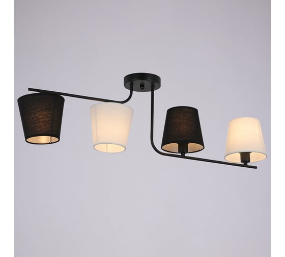 Изображение товара Потолочная люстра ILLUMICO IL8134-4COU-79 BK Beti