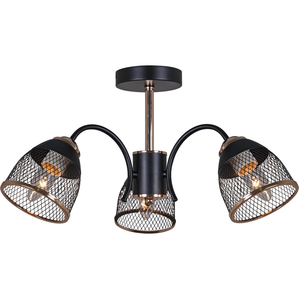 Изображение товара Потолочный светильник Reluce 01505-0.3-03 BK+FGD для современного дизайна интерьера