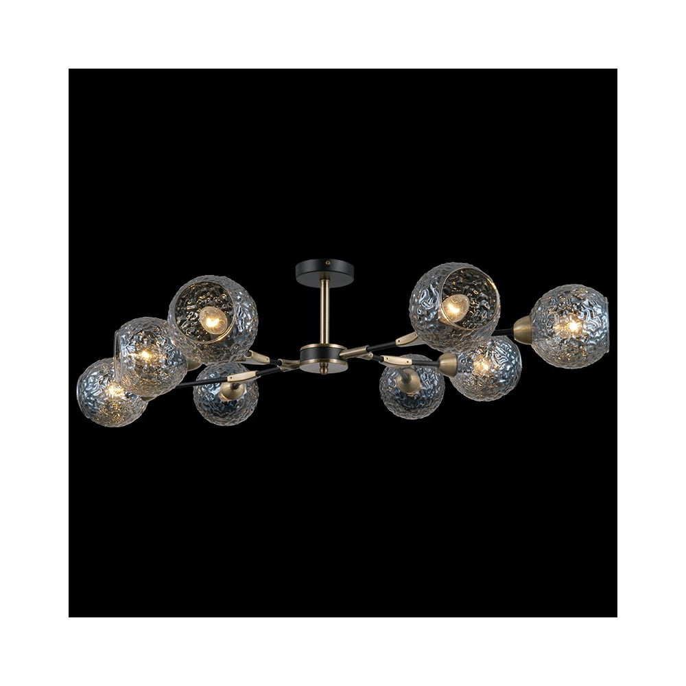 Изображение товара Потолочная люстра ILLUMICO IL0253-8CSQ-79 BK AB