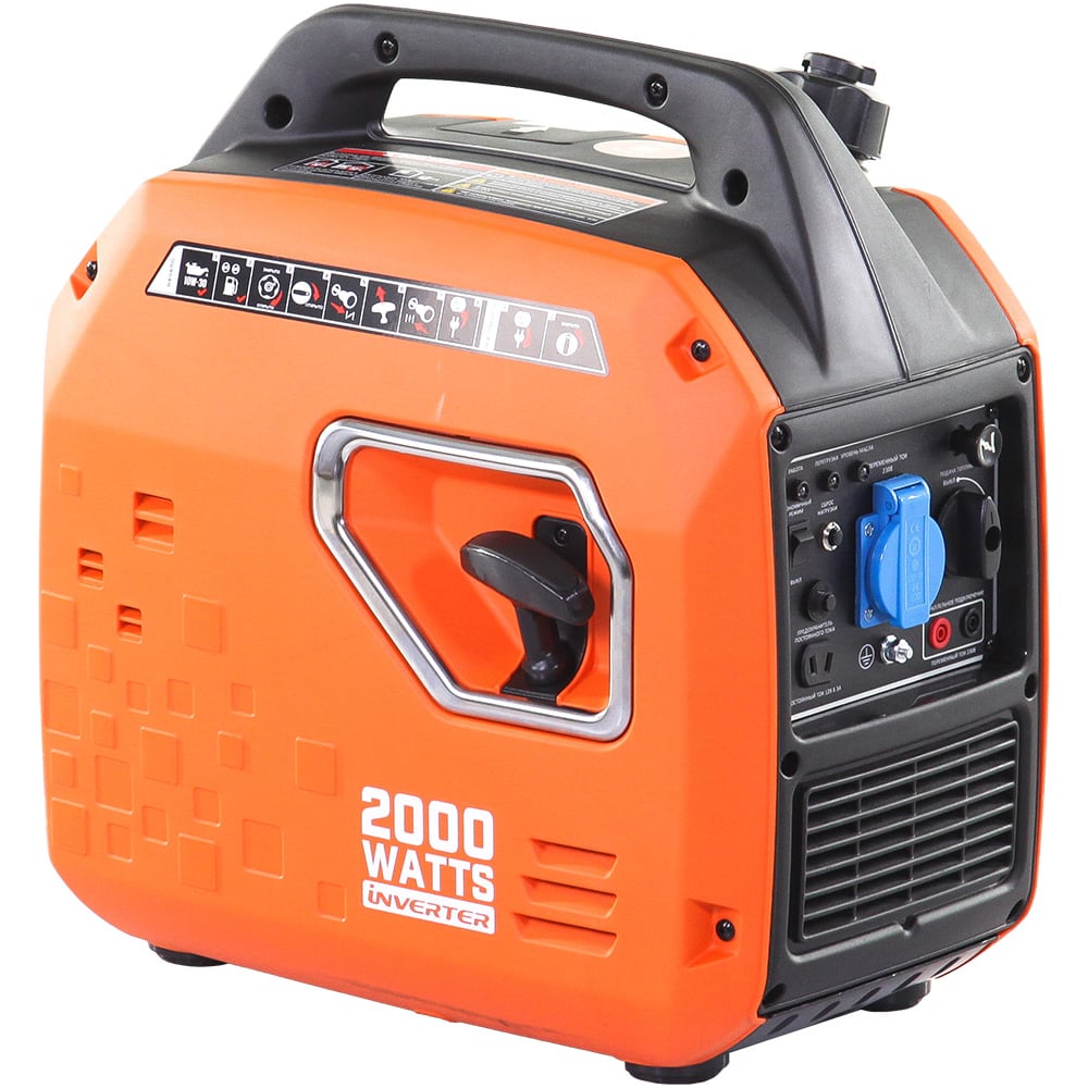 Изображение товара Генератор бензиновый инверторный Evoline BQH 2000 (произведено Zongshen) 1T90DFQ20EVO Изображение товара Генератор бензиновый инверторный Evoline BQH 2000 (произведено Zongshen) 1T90DFQ20EVO