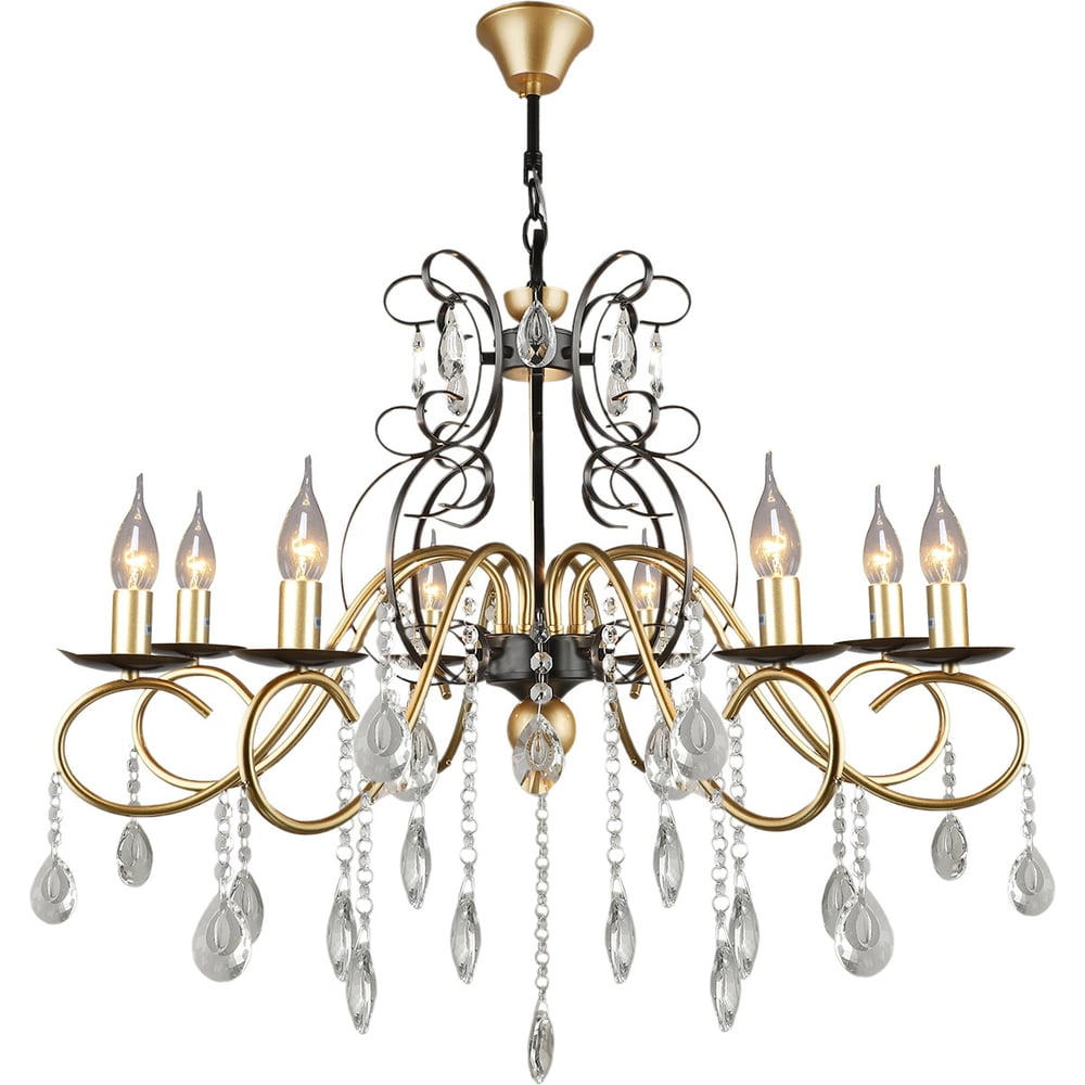 Изображение товара Подвесная люстра Reluce 04752-0.4-08 классика металл хрусталь 75 см 8 ламп