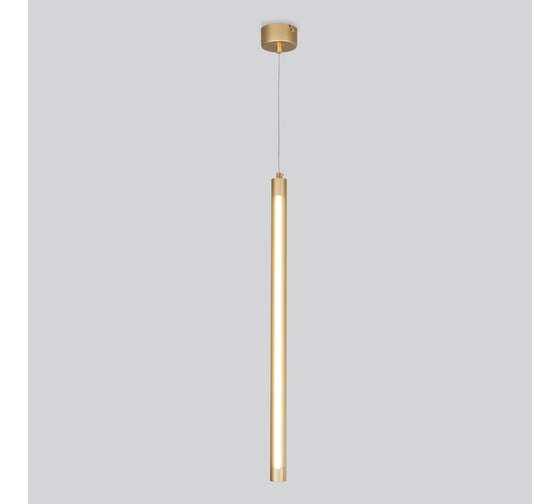 Изображение товара Подвесной светильник Eurosvet, 50189, 1 LED, матовое золото a048077