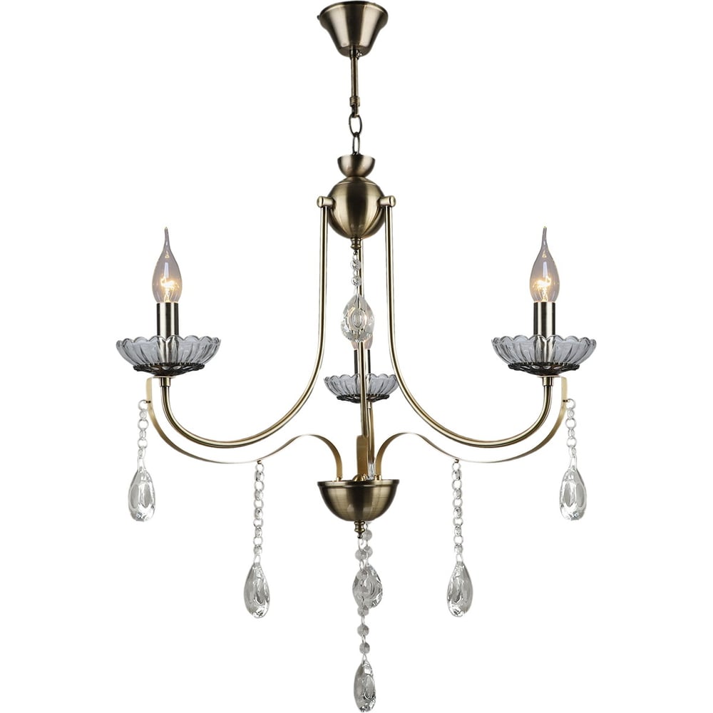 Изображение товара Подвесная люстра Reluce 04749-0.4-03 классика античная бронза 3 лампы