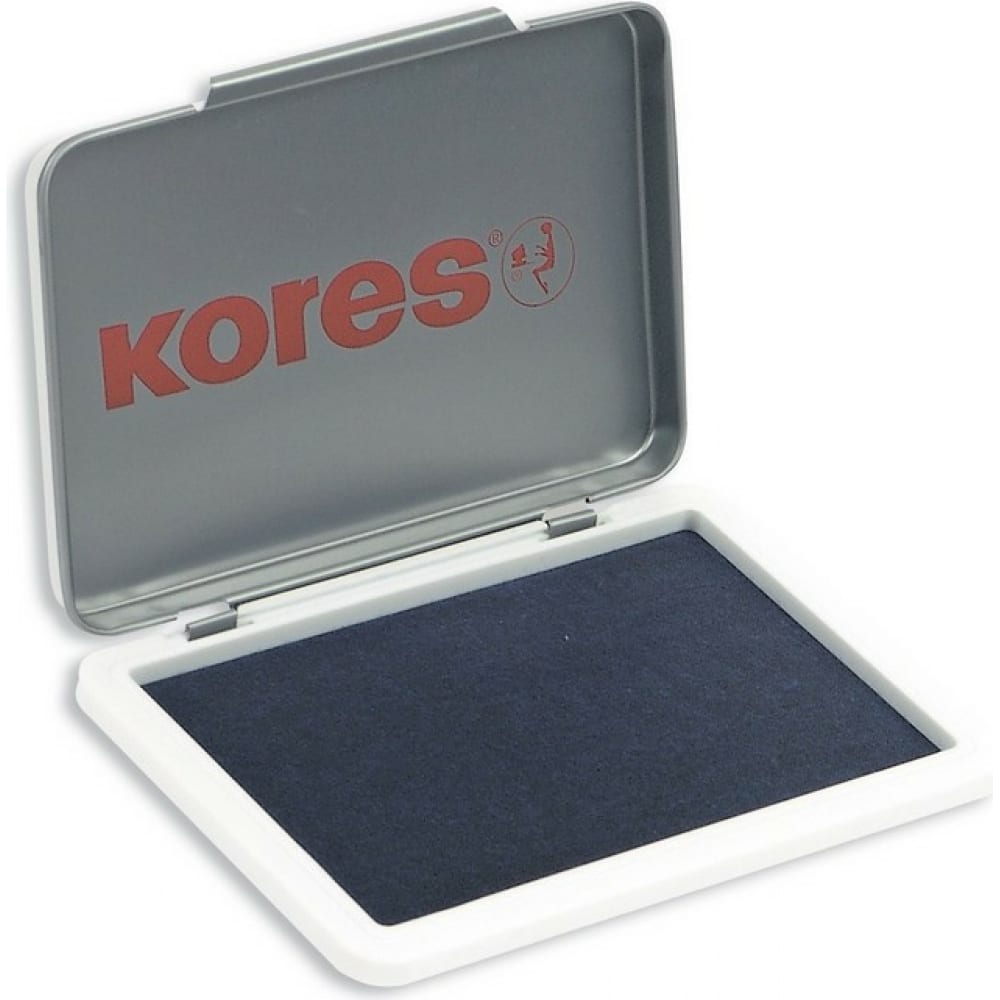 Настольная металлическая штемпельная подушка Kores офисная сменная штемпельная подушка для 2045 5215 grm