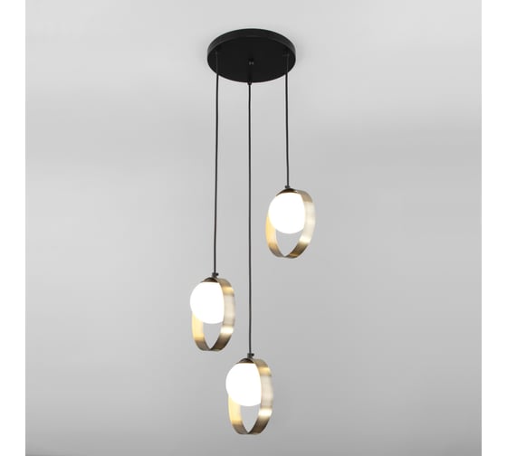 Изображение товара Подвесной светильник Eurosvet, 50205, 3 черный/бронза a051774