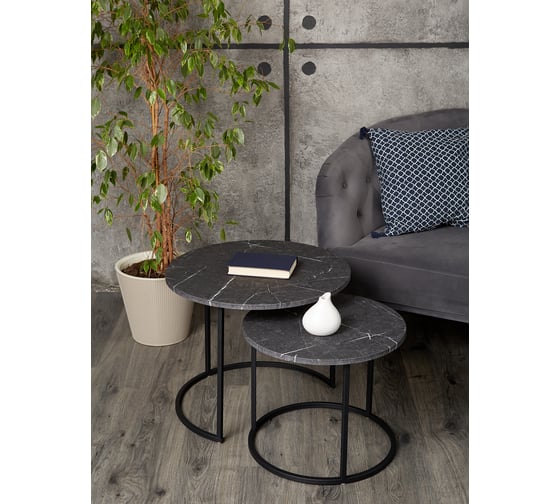 Изображение товара Комплект журнальных столиков Callisto mobili М001.0А59