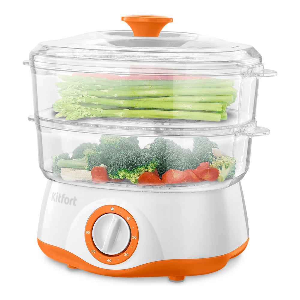 Изображение товара Пароварка KITFORT КТ-6452 Изображение товара Пароварка KITFORT КТ-6452