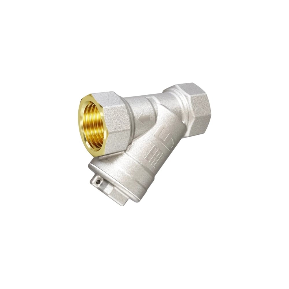 Изображение товара Фильтр LD PRIDE 3/4'' латунный косой для воды с хром-никелевым покрытием