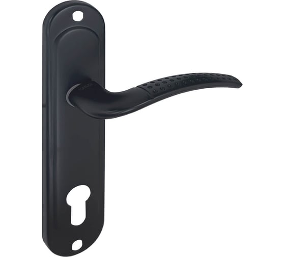 Изображение товара Ручка на планке Marlok HD-85112C-L23 BL (черный) 042496