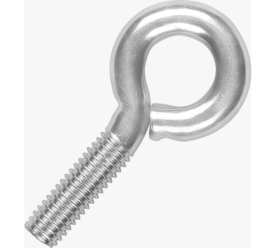 Изображение товара Петля-винт ЕВРОПАРТНЕР Zn, М6 х L20 x Ø10 мм, 10 шт. 0289 2