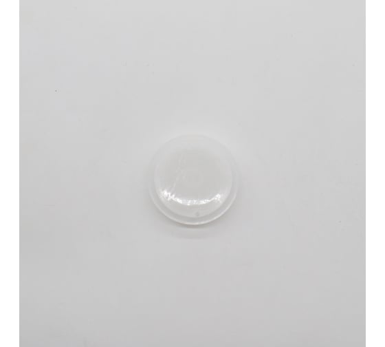 Изображение товара Стопор дверной настенный ЕВРОПАРТНЕР самоклеящийся, под шуруп, D60, белый, 2 шт. 0294 2