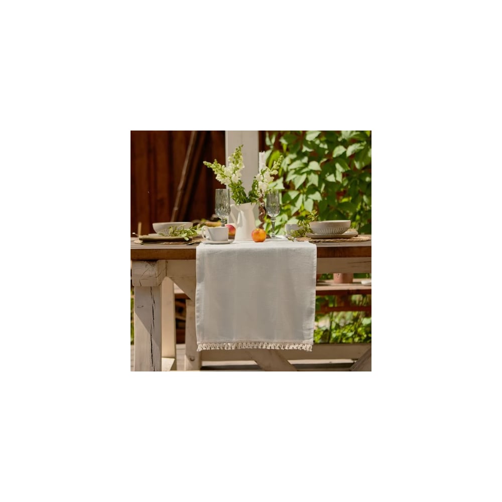 Изображение товара Дорожка на стол Этель Linen style 40x146 см, 100% лен 10308979 Изображение товара Дорожка на стол Этель Linen style 40x146 см, 100% лен 10308979