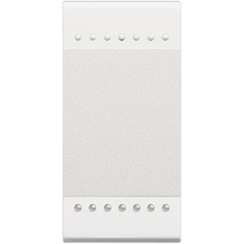 Изображение товара Кнопка Bticino Livinglight с винтовыми клеммами, 1 модуль, белая N4005N
