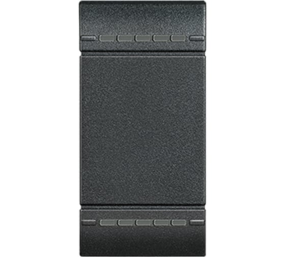 Изображение товара Клавиша Bticino Livinglight на 2 функции 1 модуль, цвет алюминий NT4911N