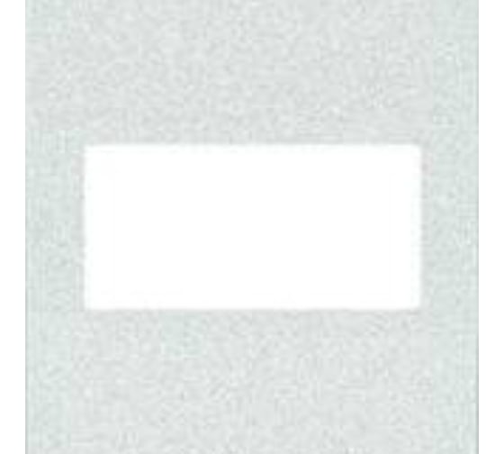 Изображение товара Клавиша Bticino Livinglight Axial с 1 отверстием для вставки символа, размер 1 модуль, цвет белый N4916T