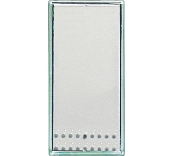 Изображение товара Прозрачная клавиша Bticino KristaLivinglight для любых устройств, 1 модуль N4932