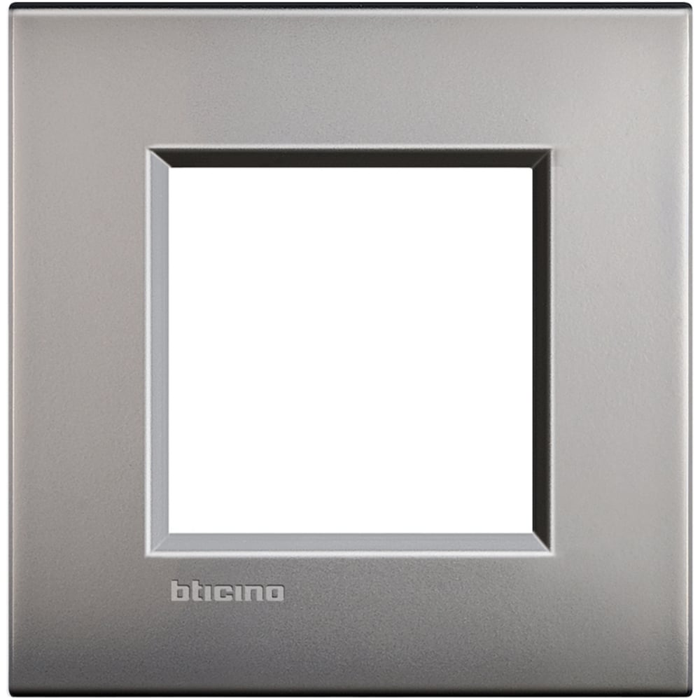 Изображение товара Лицевая панель Bticino Livinglight 2мод. никель LNE4802NK