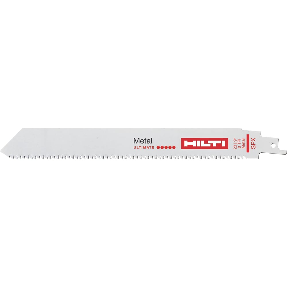 фото Пильное полотно по металлу для сабельной пилы hilti