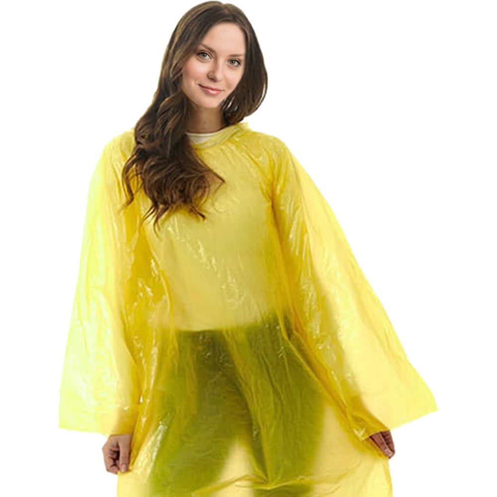 Изображение товара Плащ-дождевик пончо Master желтый 405-692