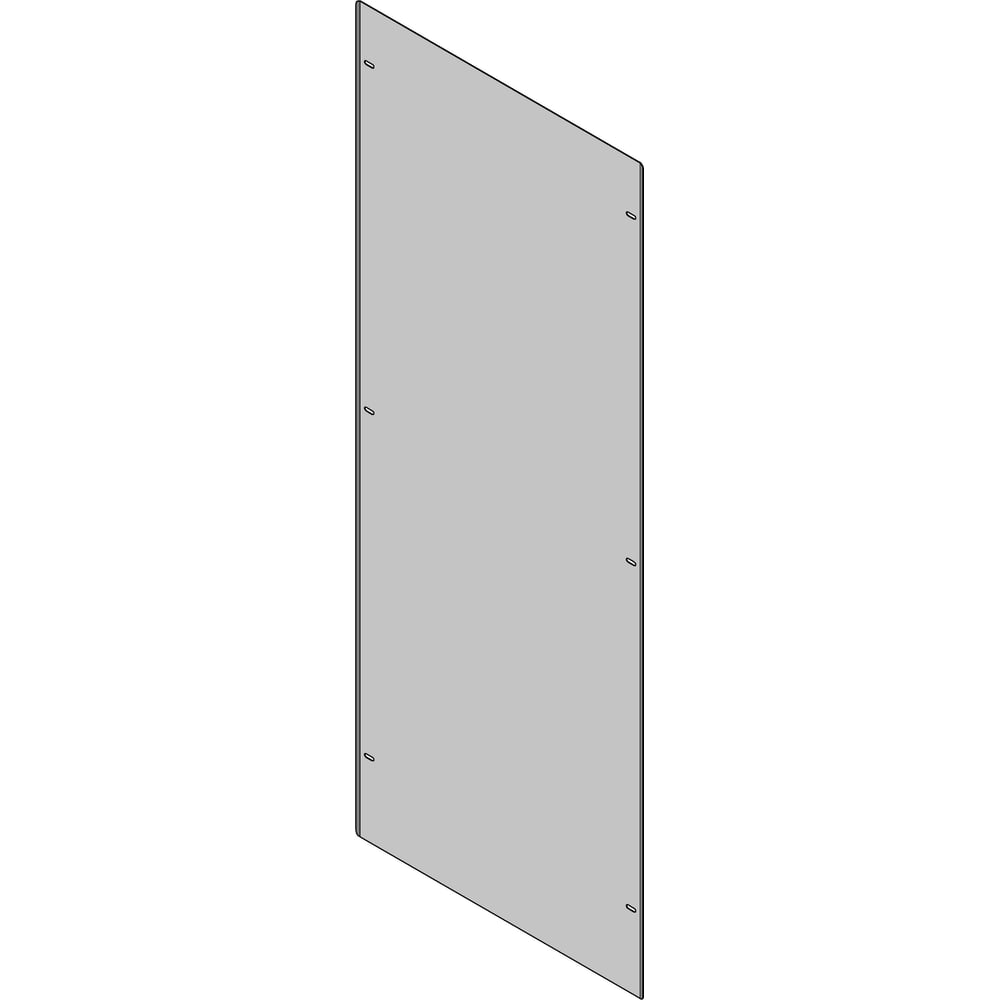 Изображение товара Задняя стенка MULTICOLOR ЩО-70 600х1800 мм светло-серая сталь