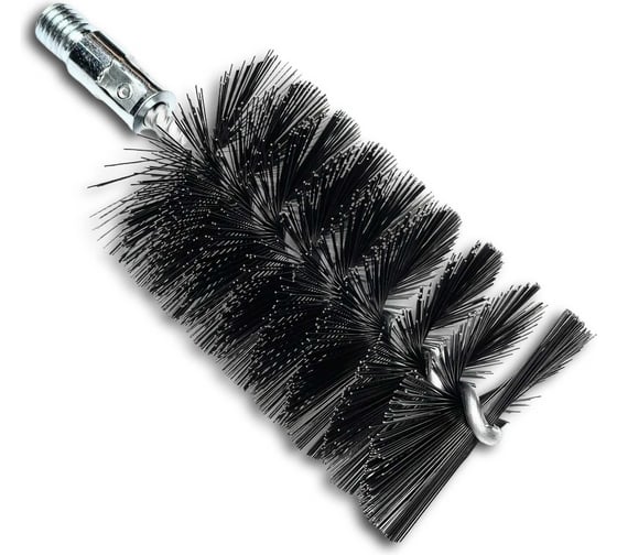 Изображение товара Щетка ерш 160х100 мм, диаметр 63 мм, стальная прямая проволока STA 0.40 мм, посадка W1/2 Lessmann 506163