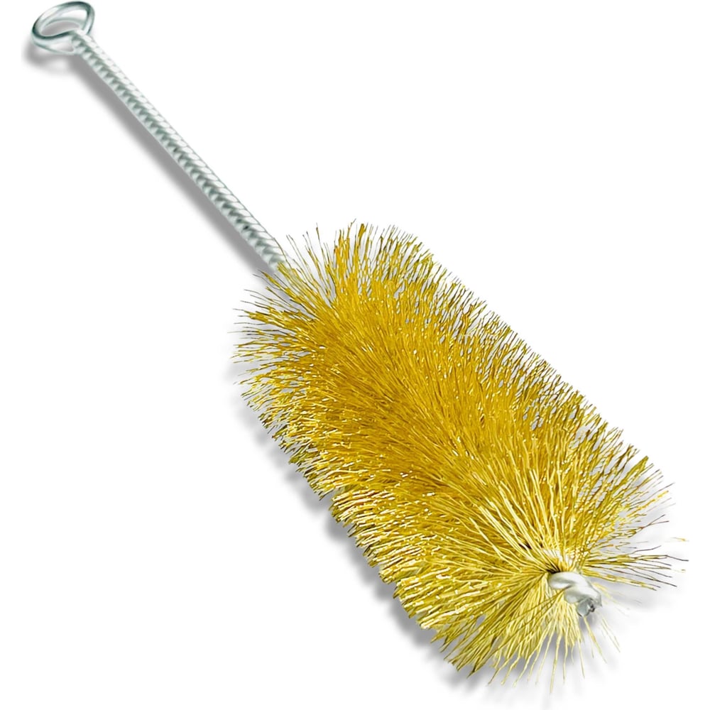 Изображение товара Щетка ерш IBZ 300х100 мм латунная гофрированная проволока 0.30 мм Lessmann 542720