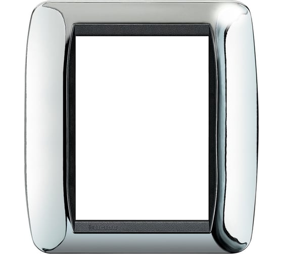 Изображение товара Накладка Bticino 3+3 модуля, Светлый Хром L4826CR