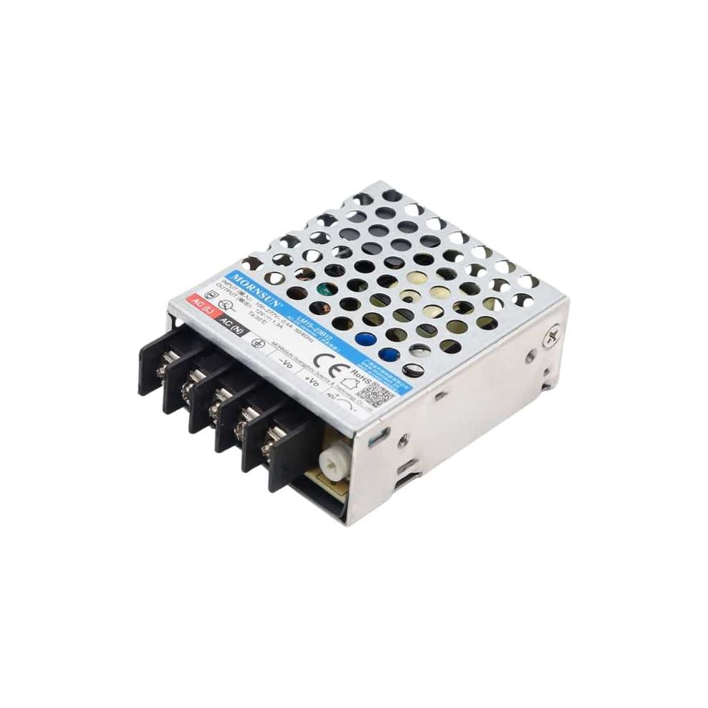 Изображение товара Преобразователь корпусированный MORNSUN AC/DC LM15-23B12 12 В, 1.3 А, импульсный блок питания
