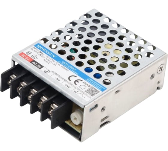 Изображение товара Преобразователь корпусированный MORNSUN AC/DC LM15-23B15 3668852
