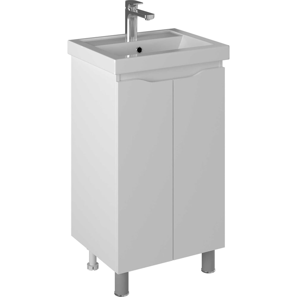 Изображение товара Тумба для ванной BRIZ Мальта т2-50 с эмалевым покрытием и доводчиком