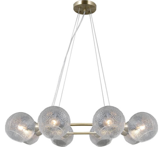 Изображение товара Подвесная люстра ILLUMICO IL0728-8PSQ-24 AB ARIES